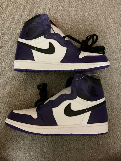 Nike Air Jordan 1 Retro High OG "Court Purple White/Black" (2020)