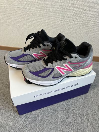 KITH × UNITED ARROWS & SONS × New Balance 990V4 "Smoked Pearl"