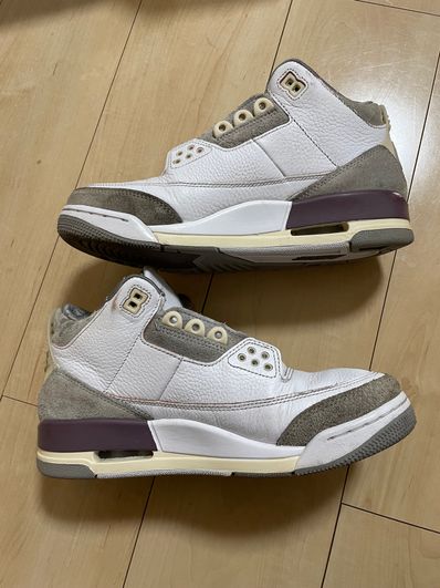 A Ma Maniere × Nike Women's Air Jordan 3 Retro SP "White/Medium Grey Violet Ore"
