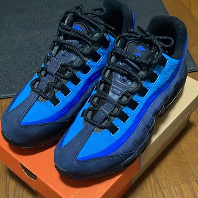 Stash × Nike Air Max 95 "Black and Harbor Blue" (2024)