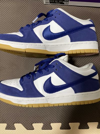 Nike SB Dunk Low "Los Angeles Dodgers/Deep Royal Blue"