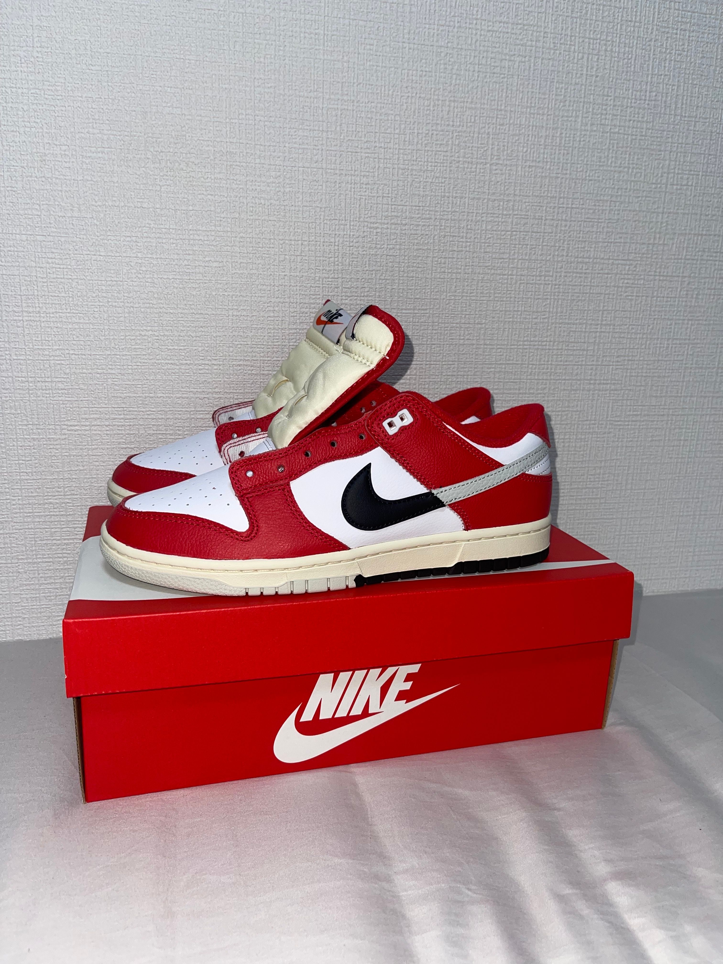 Nike Dunk Low Retro PRM "Chicago Split"