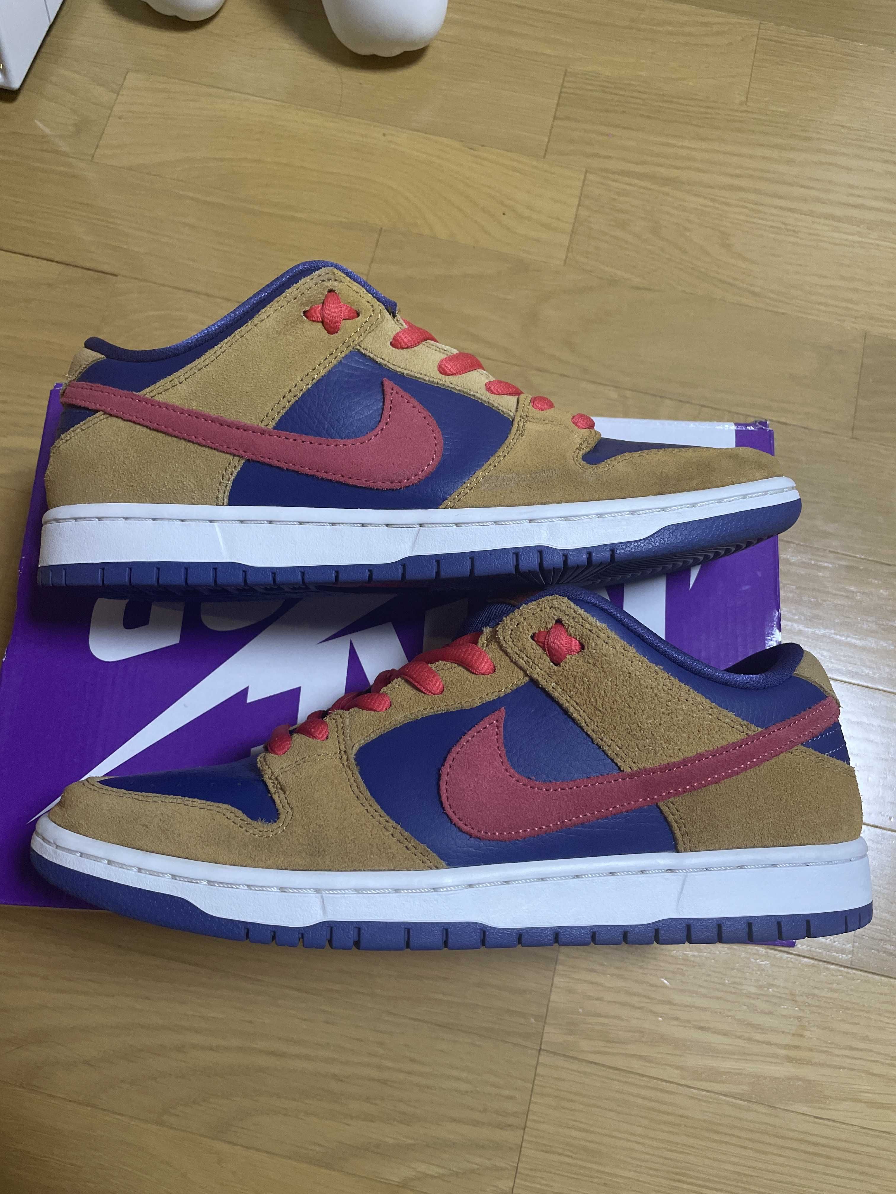 Nike SB Dunk Low Pro "Wheat and Purple"