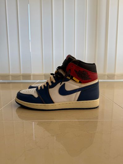Union × Nike Air Jordan 1 Retro High OG NRG "Storm Blue/Varsity Red"