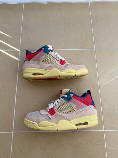 UNION × Nike Air Jordan 4 SP "Guava Ice/Light Fusion Red"