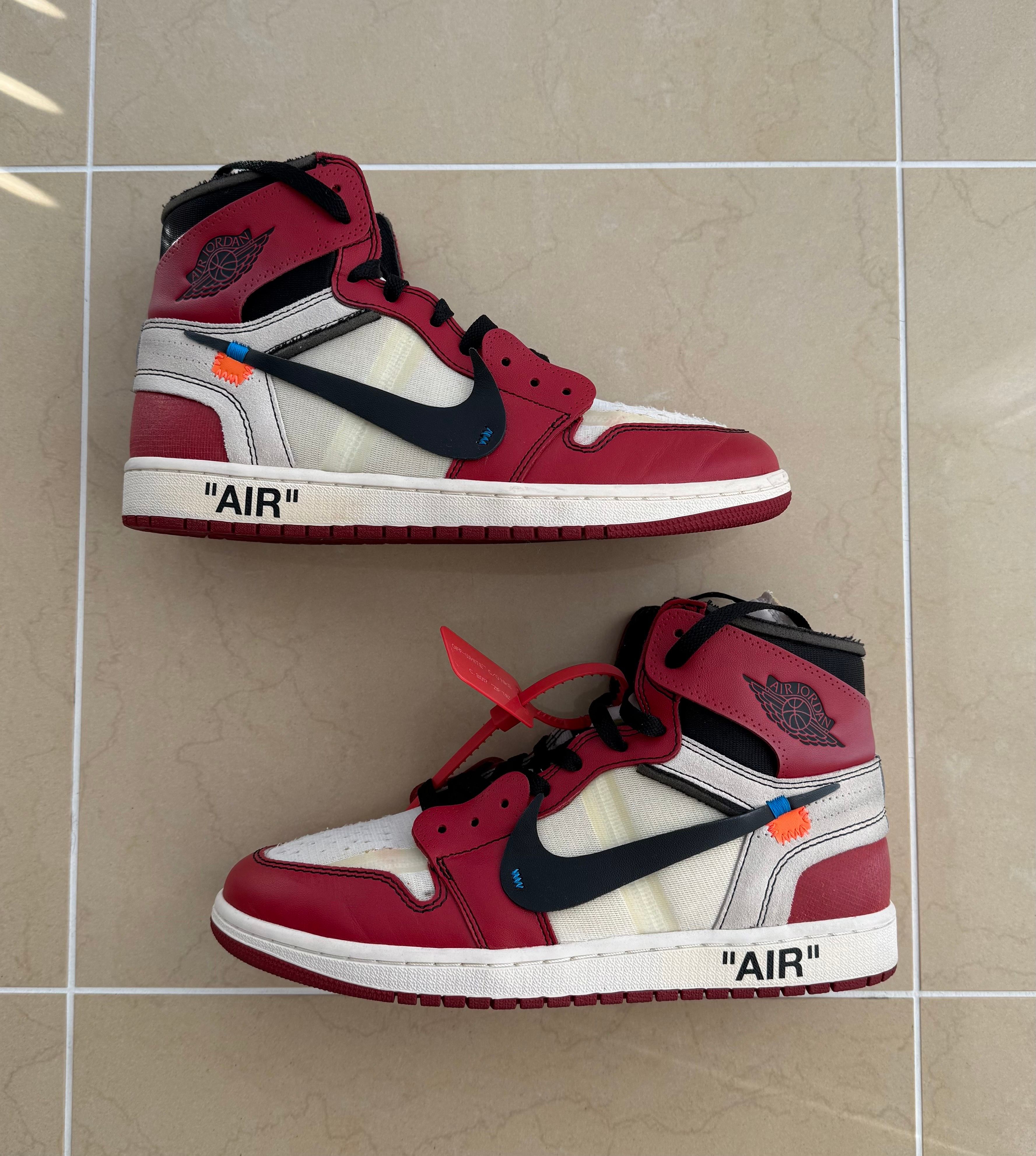 Off-White × Nike Air Jordan 1 Retro High The Ten "Chicago"