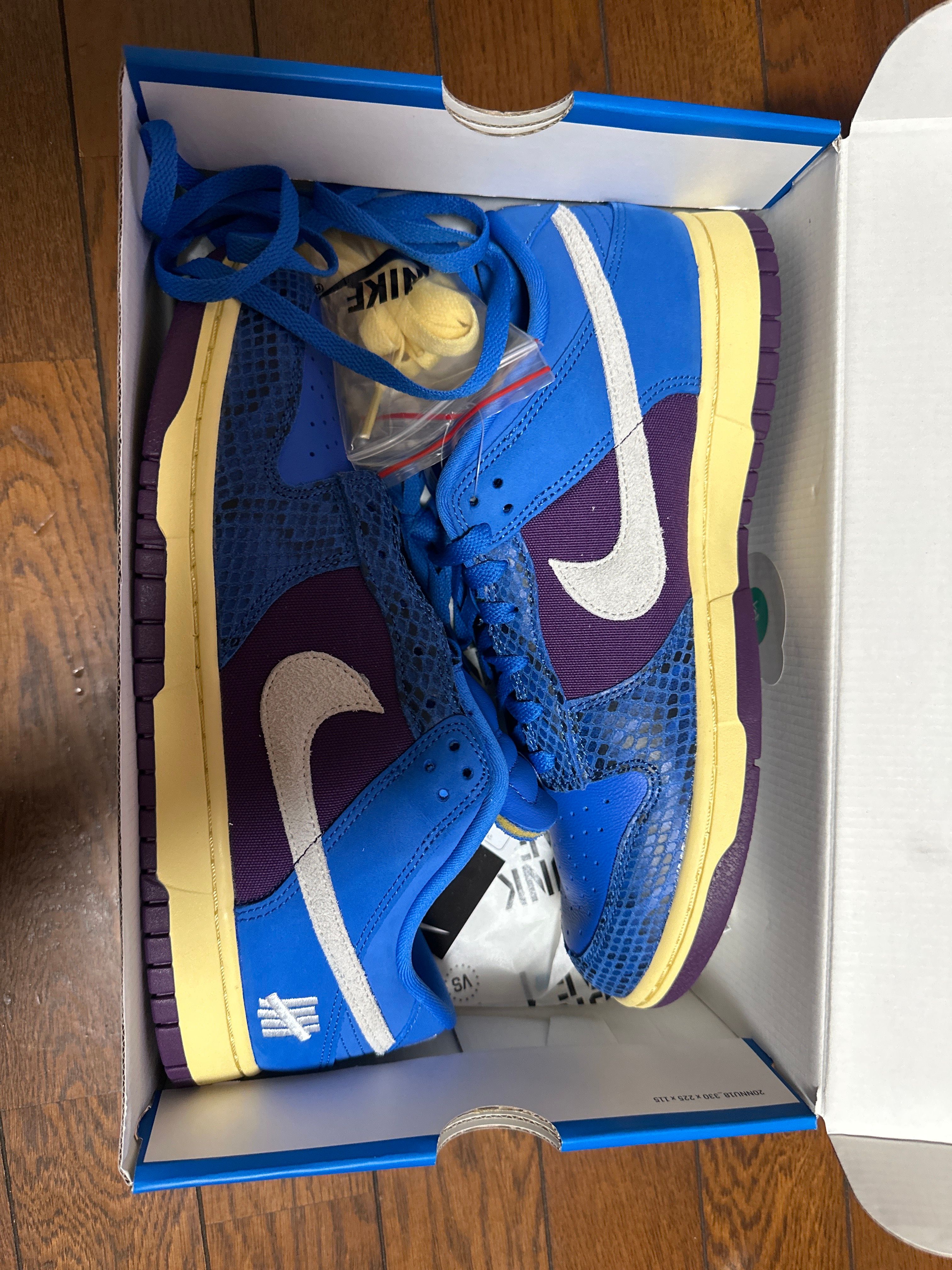 UNDEFEATED × Nike Dunk Low SP "Royal"