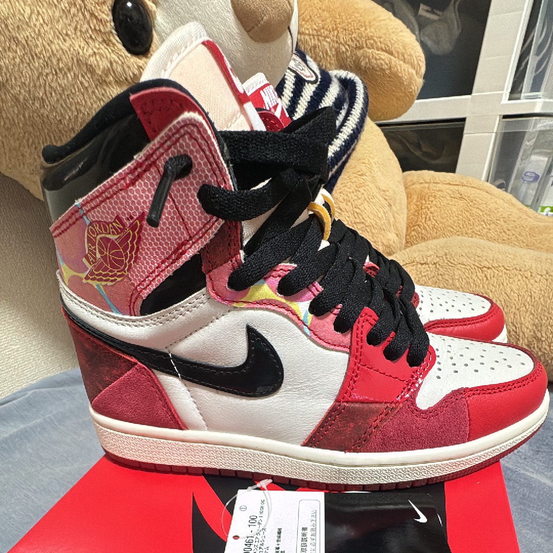 Spider-Man × Nike Air Jordan 1 Retro High OG SP "Spider-Man: Across the Spider-Verse/University Red"