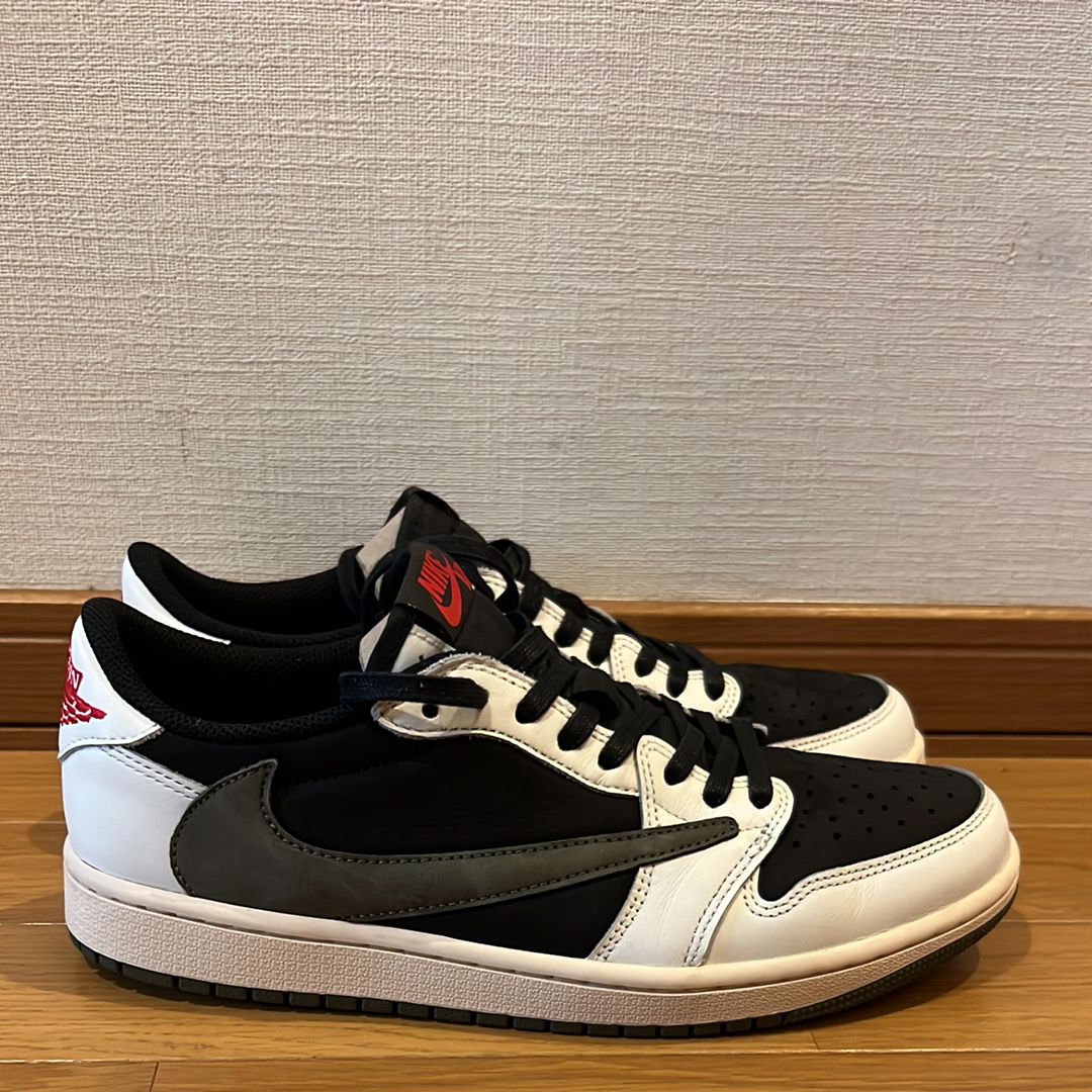 Travis Scott × Nike Women's Air Jordan 1 Low OG "Medium Olive"