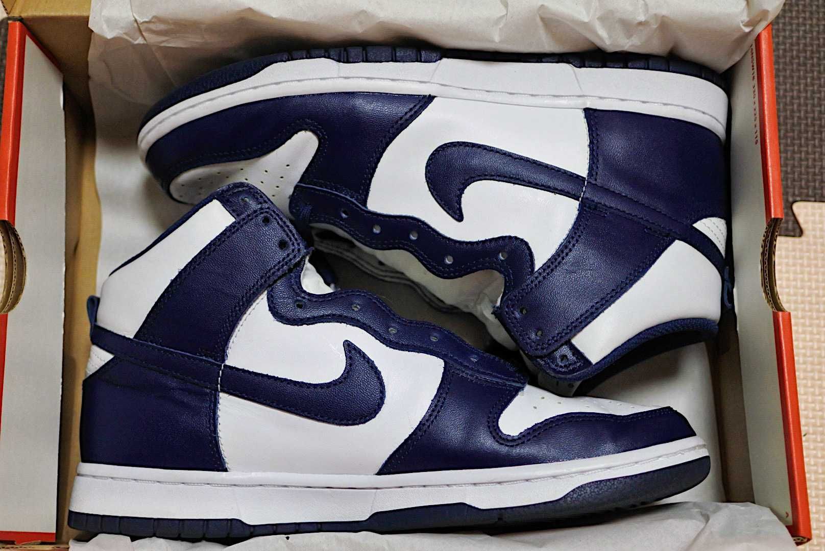 Nike Dunk High "Championship Navy"