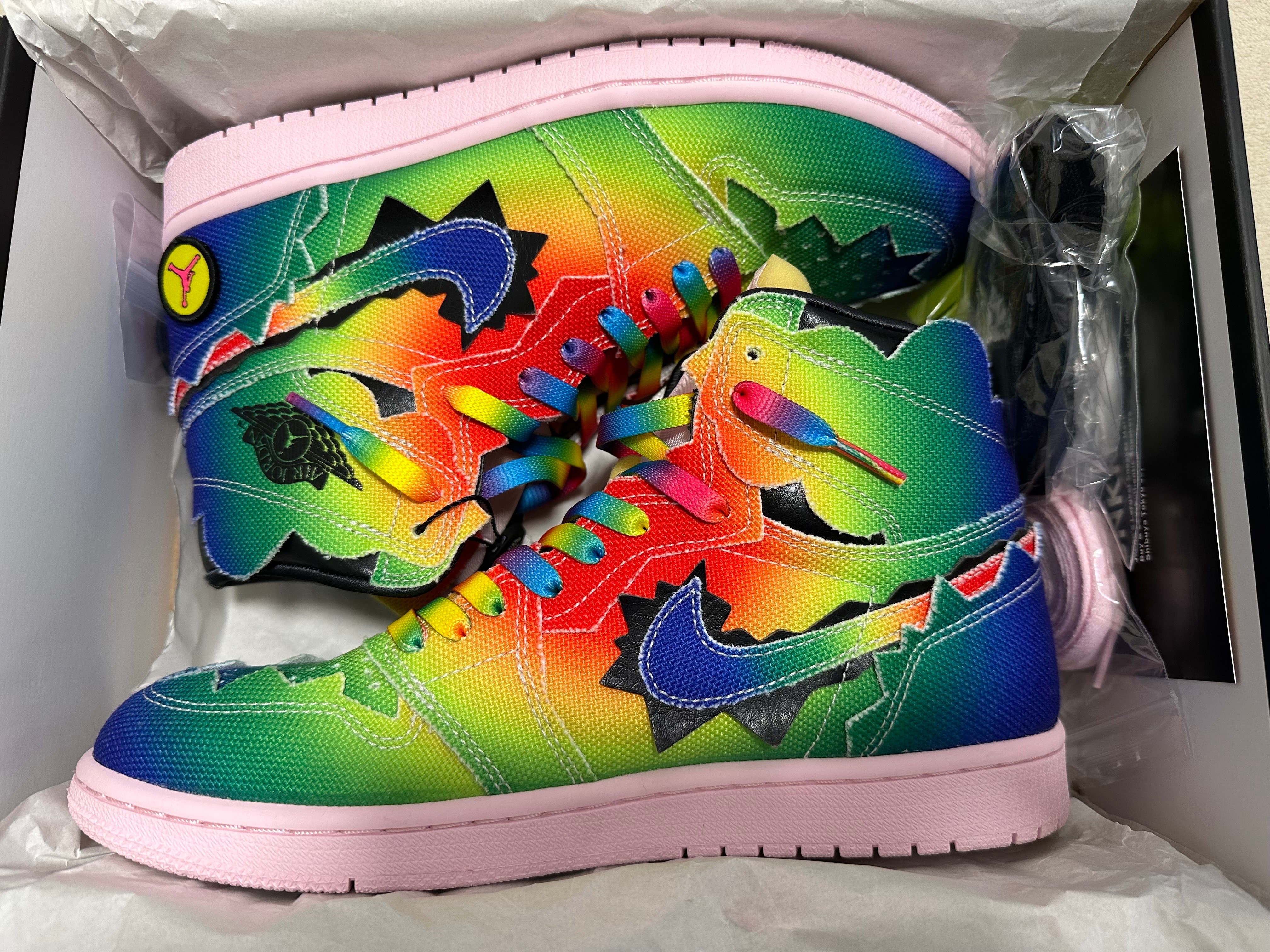 J Balvin × Nike Air Jordan 1 High OG "Rainbow"