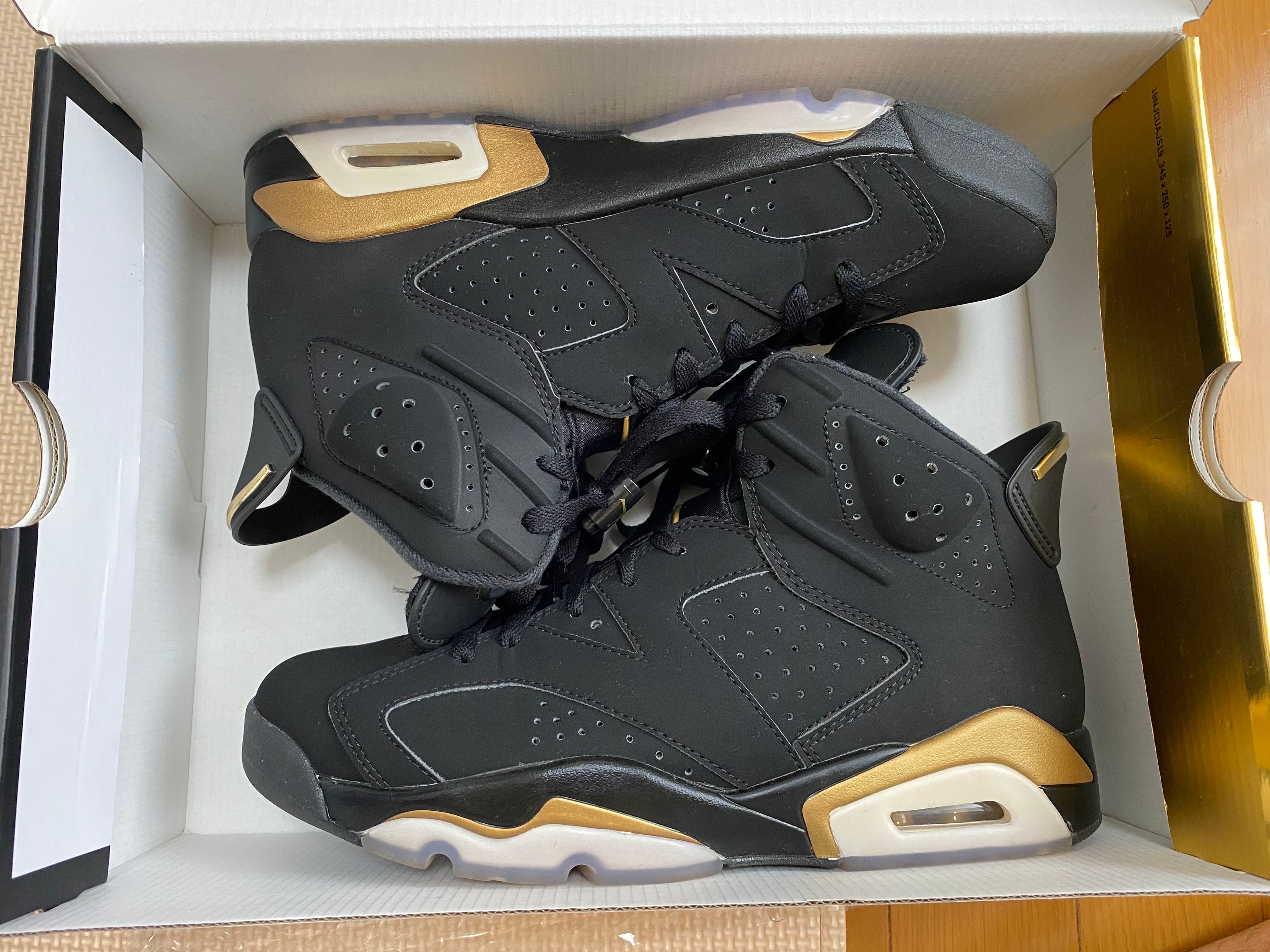 Nike Air Jordan 6 DMP "Black/Metallic Gold" (2020)