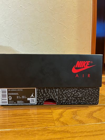 Nike Air Jordan 3 Retro OG "Fire Red" (2022)