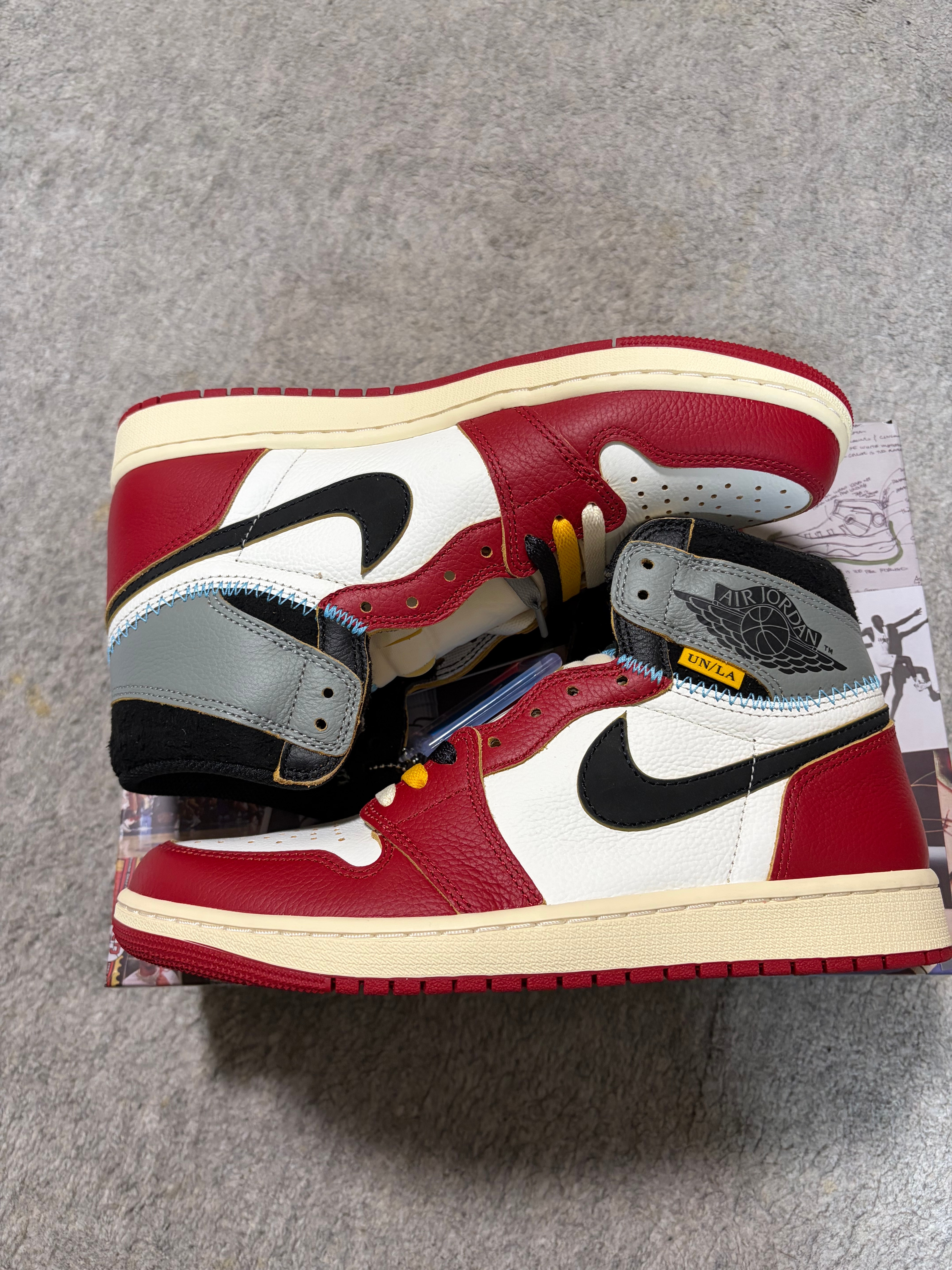 UNION × Nike Air Jordan 1 Retro High OG "Chicago/Shadow"