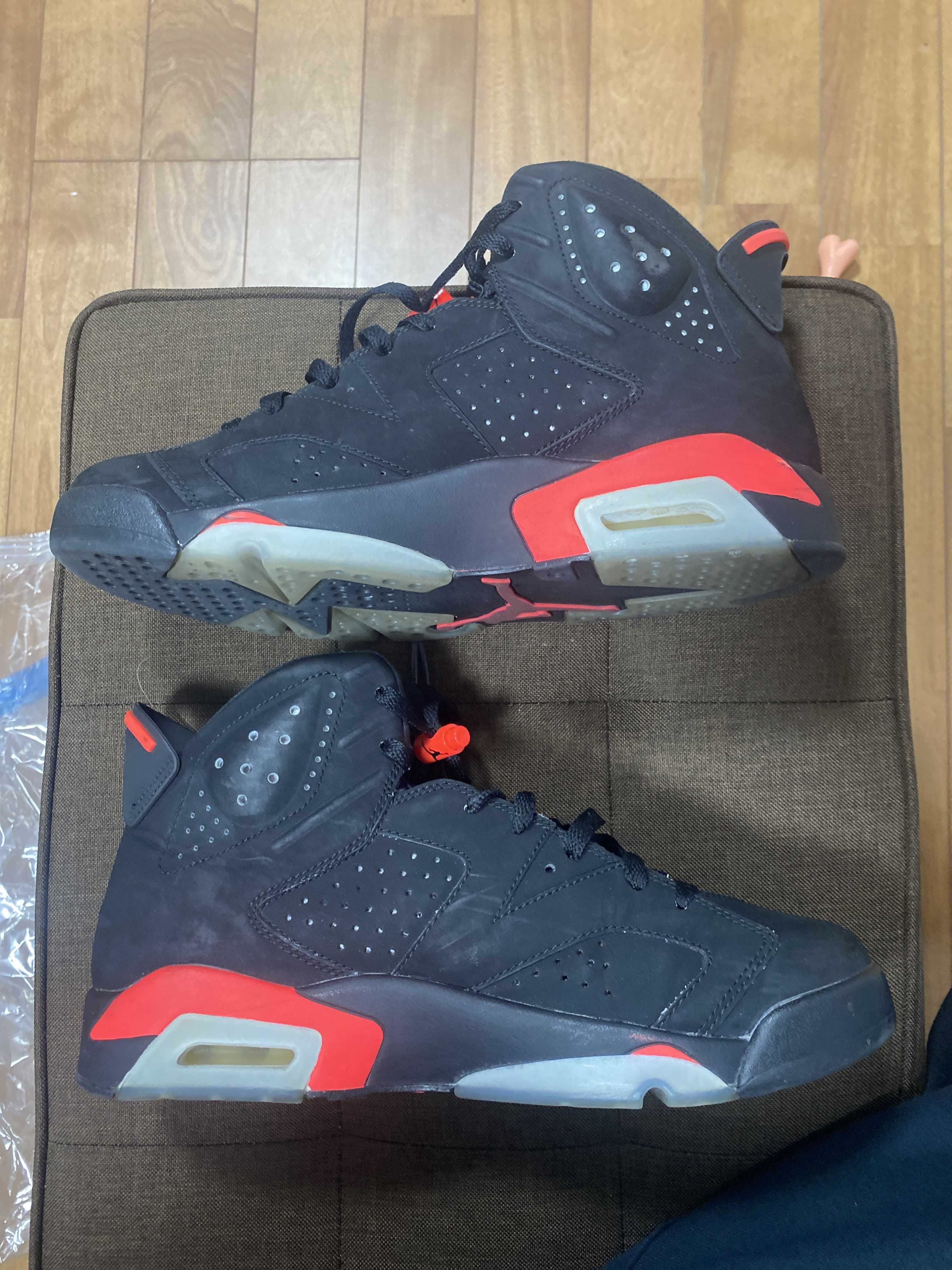 NIKE AIR JORDAN 6 RETRO "INFRARED BLACK" (2014)