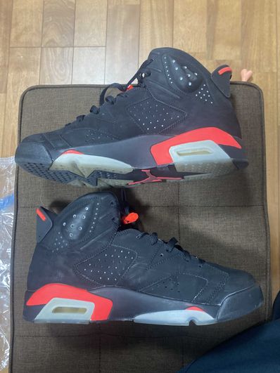 NIKE AIR JORDAN 6 RETRO "INFRARED BLACK" (2014)