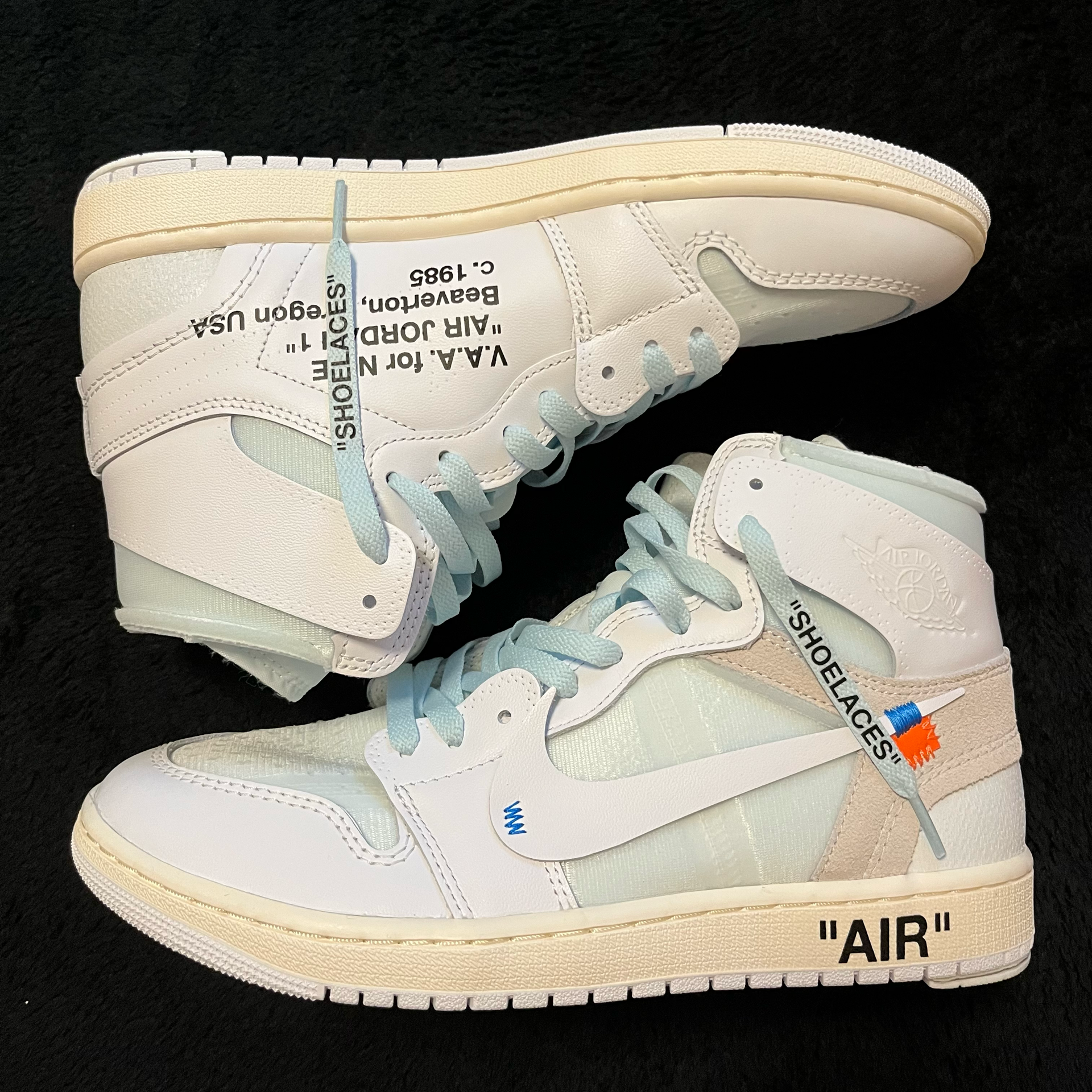 Virgil Abloh Archive (V.A.A.) × Nike Air Jordan 1 Retro High OG "Alaska"