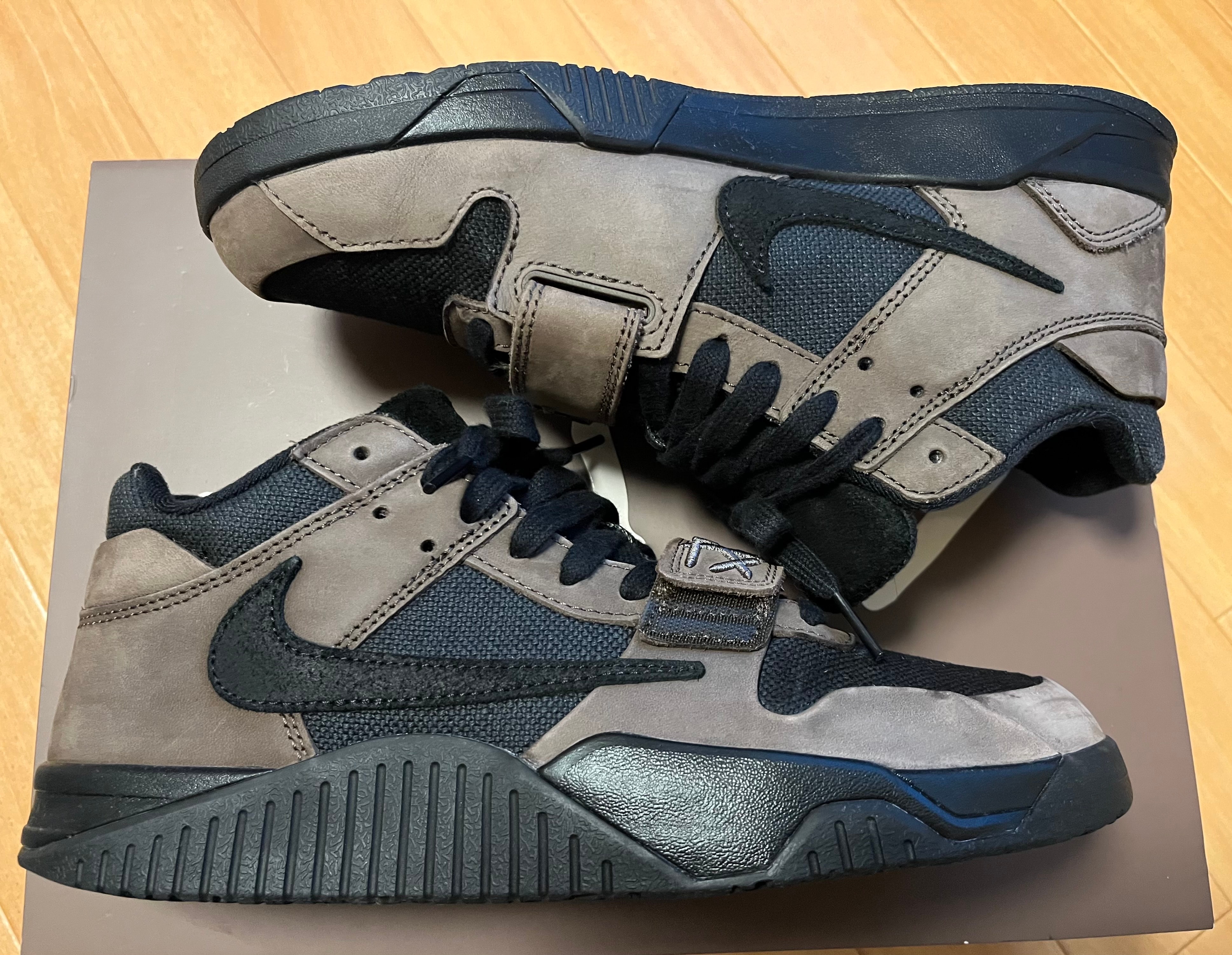 Travis Scott × Nike Jordan Jumpman Jack TR CJ1 T-Rexx "Black and Dark Mocha"