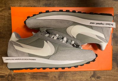 Fragment × sacai × Nike LD Waffle "Light Smoke Grey"