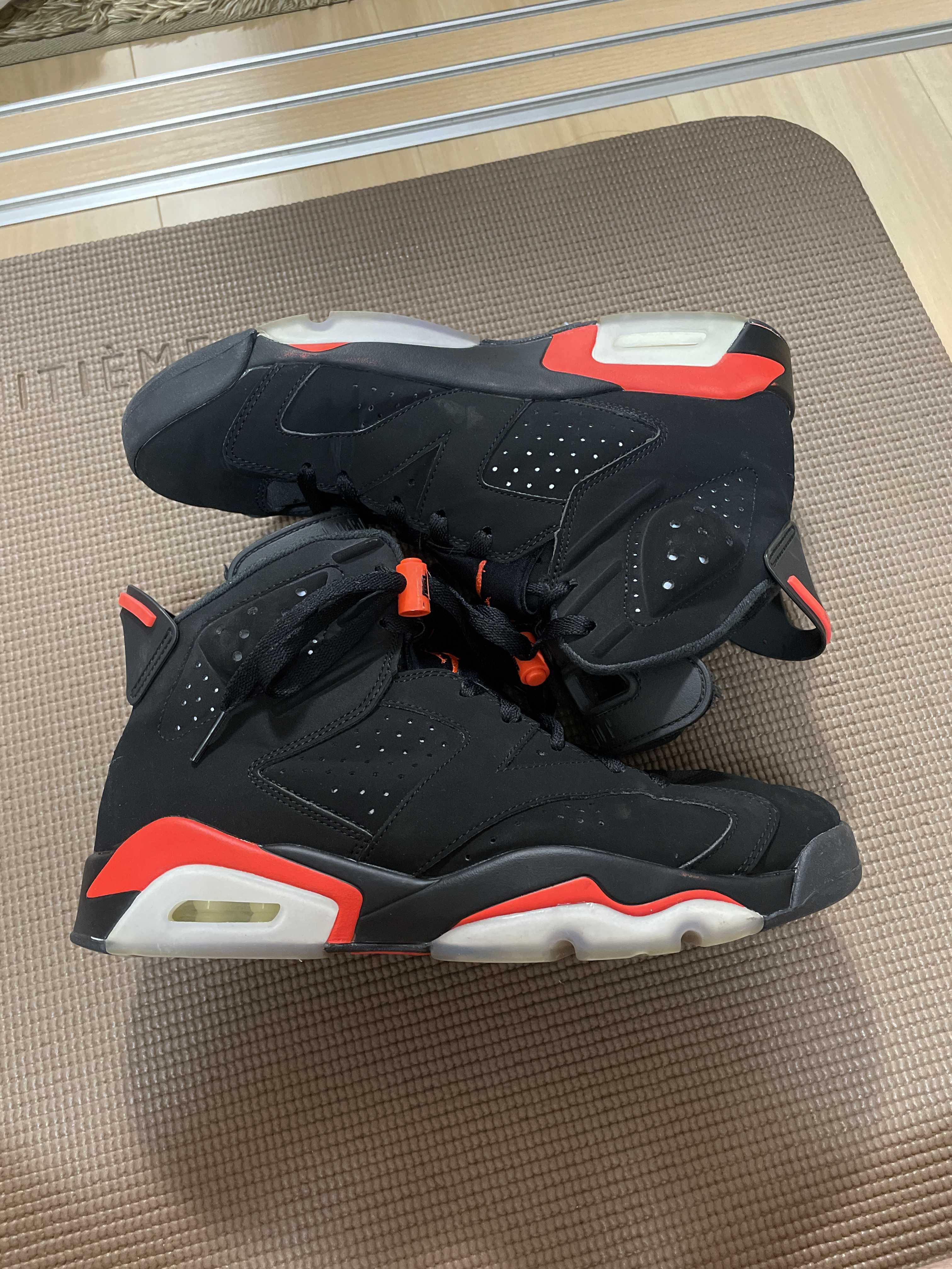Nike Air Jordan 6 Retro OG "Black/Infrared"