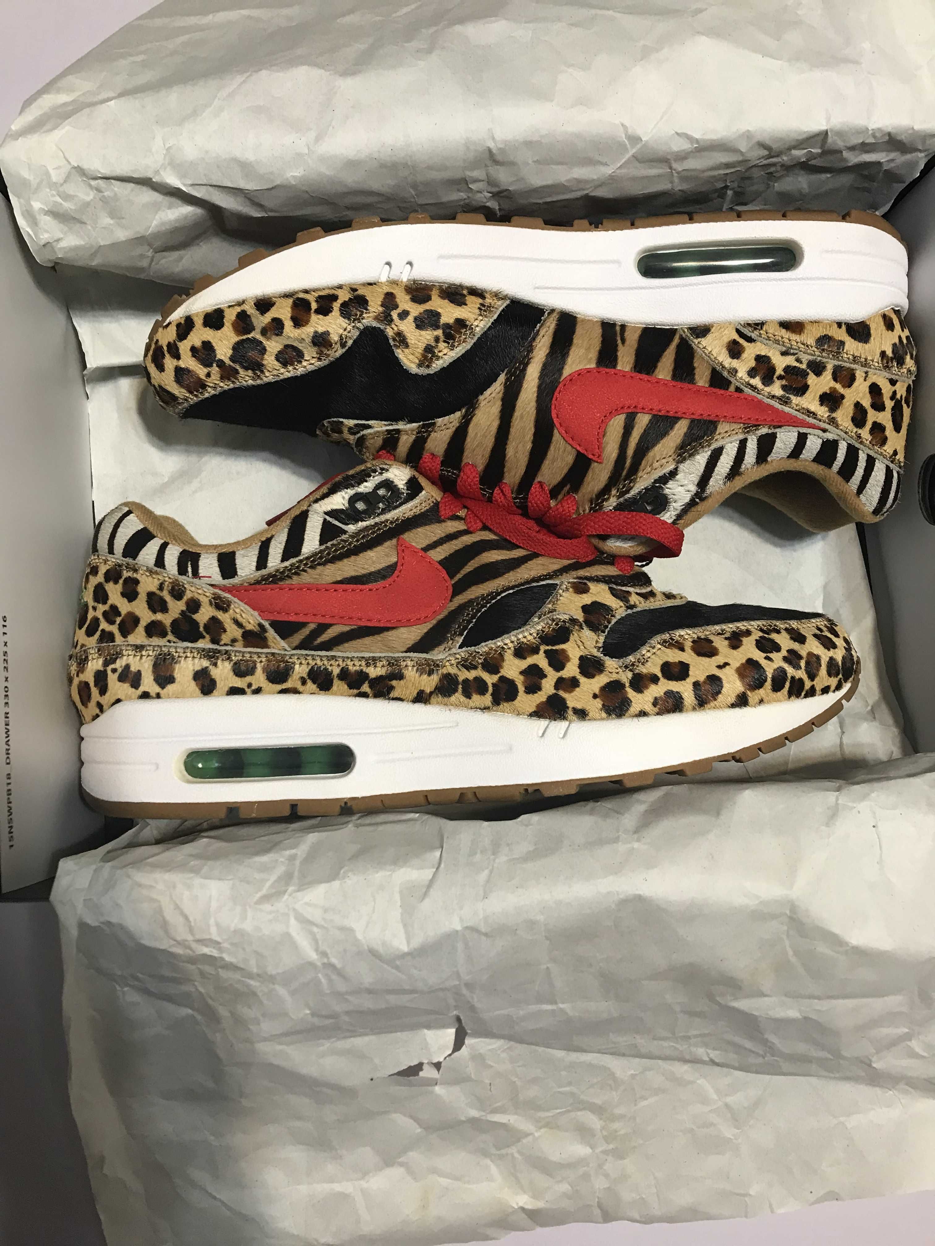 atmos × Nike Air Max 1 DLX "Animal Pack/Safari"