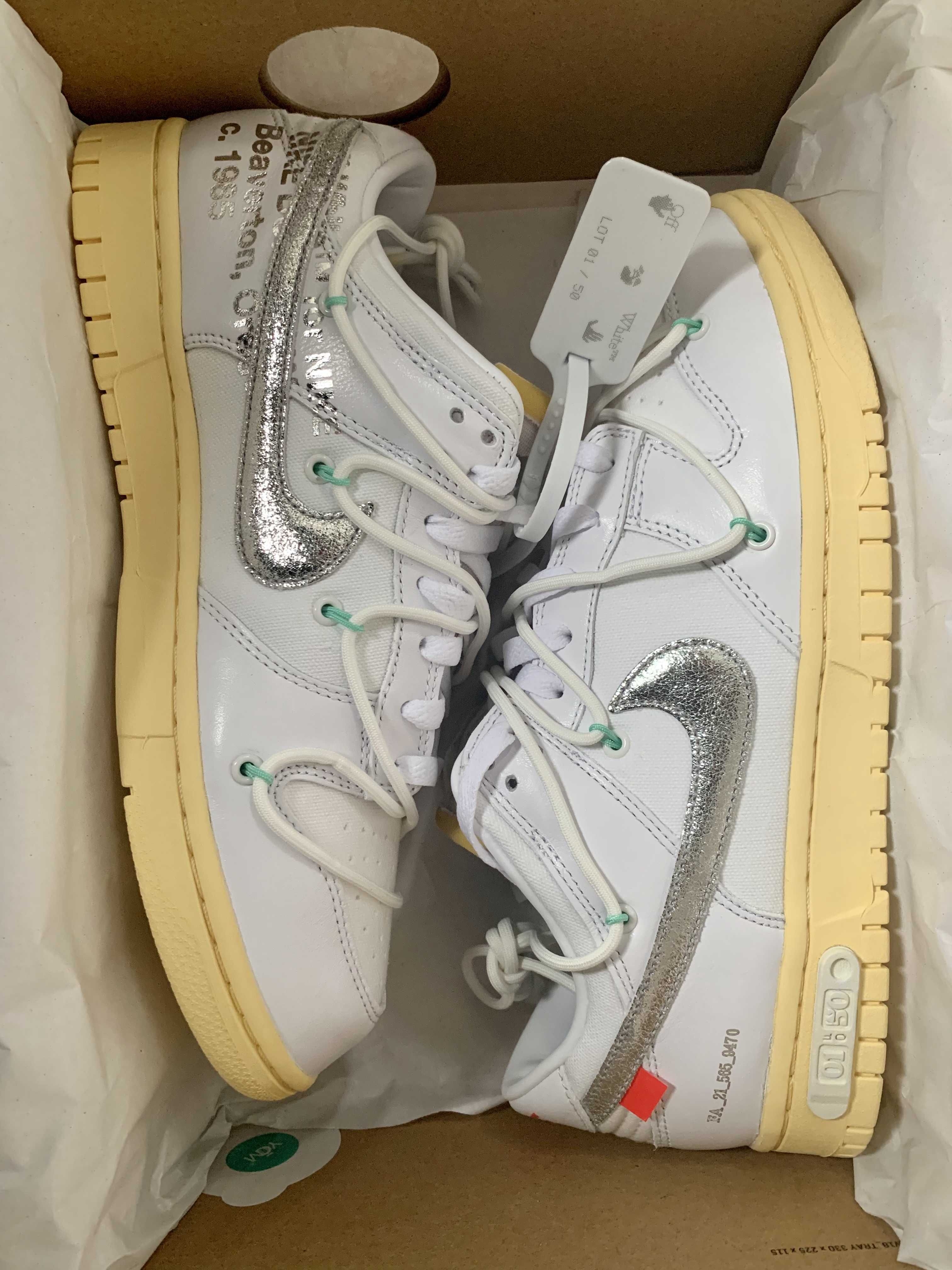 Off-White × Nike Dunk Low 1 of 50 "Lot.1"