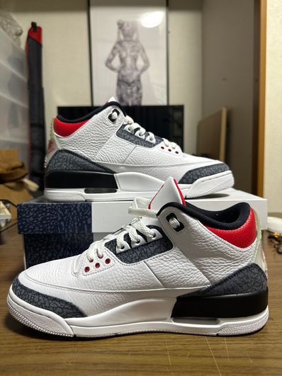 Nike Air Jordan 3 Retro SE-T CO JP "Fire Red Denim"