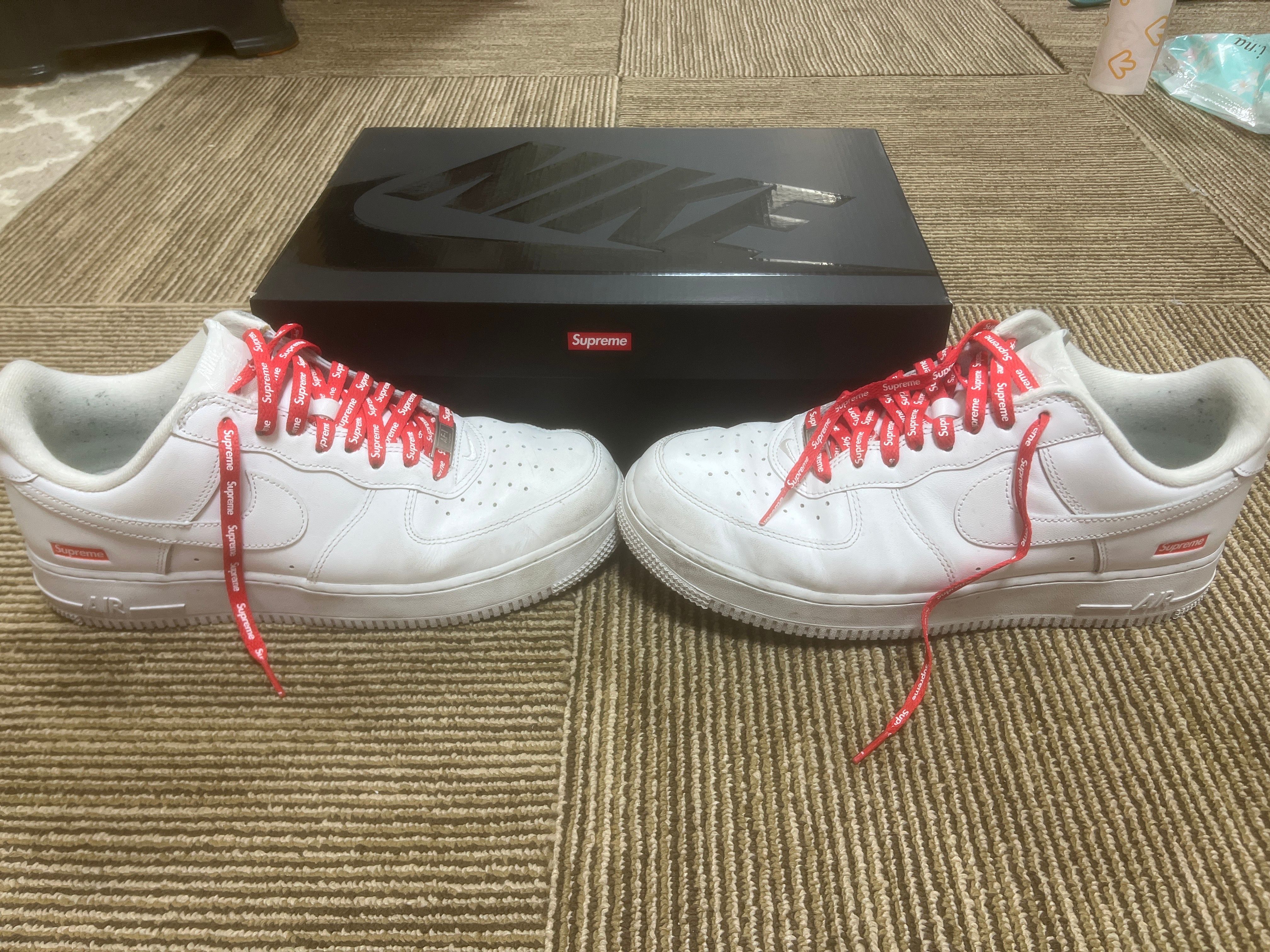 Supreme × Nike Air Force 1 Low "White"