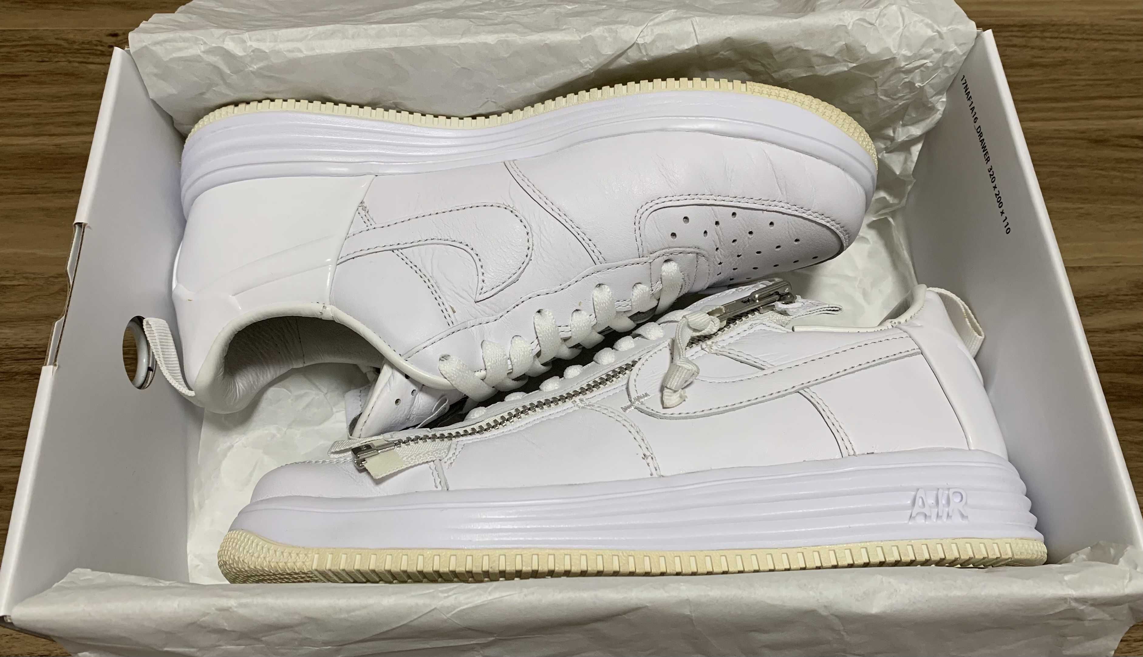 NIKE LUNAR FORCE 1 ACRONYM ERROLSON HUGH AF-100 "ホワイト"