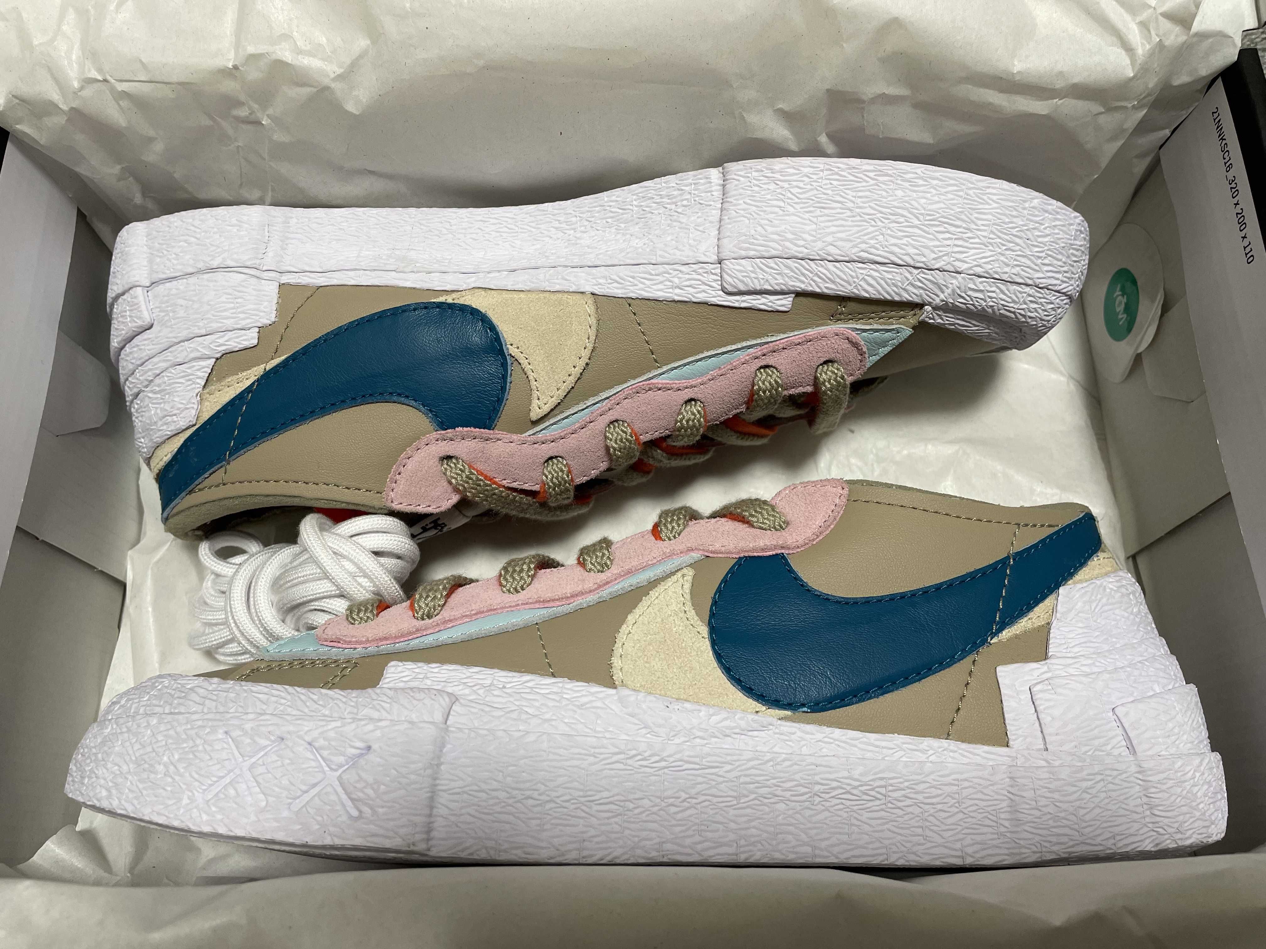 KAWS × sacai × Nike Blazer Low "Reed"