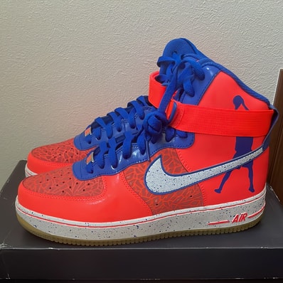 Nike Air Force 1 High Comfort PRM RW QS SHEED WALLACE "Orange"