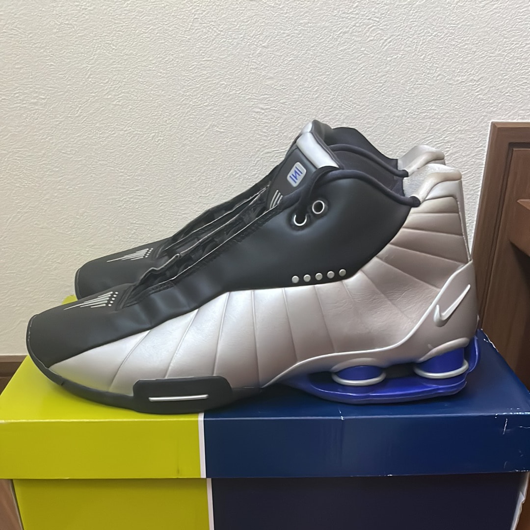 Nike Shox BB4 "Black/Metallic Silver/Lapis"