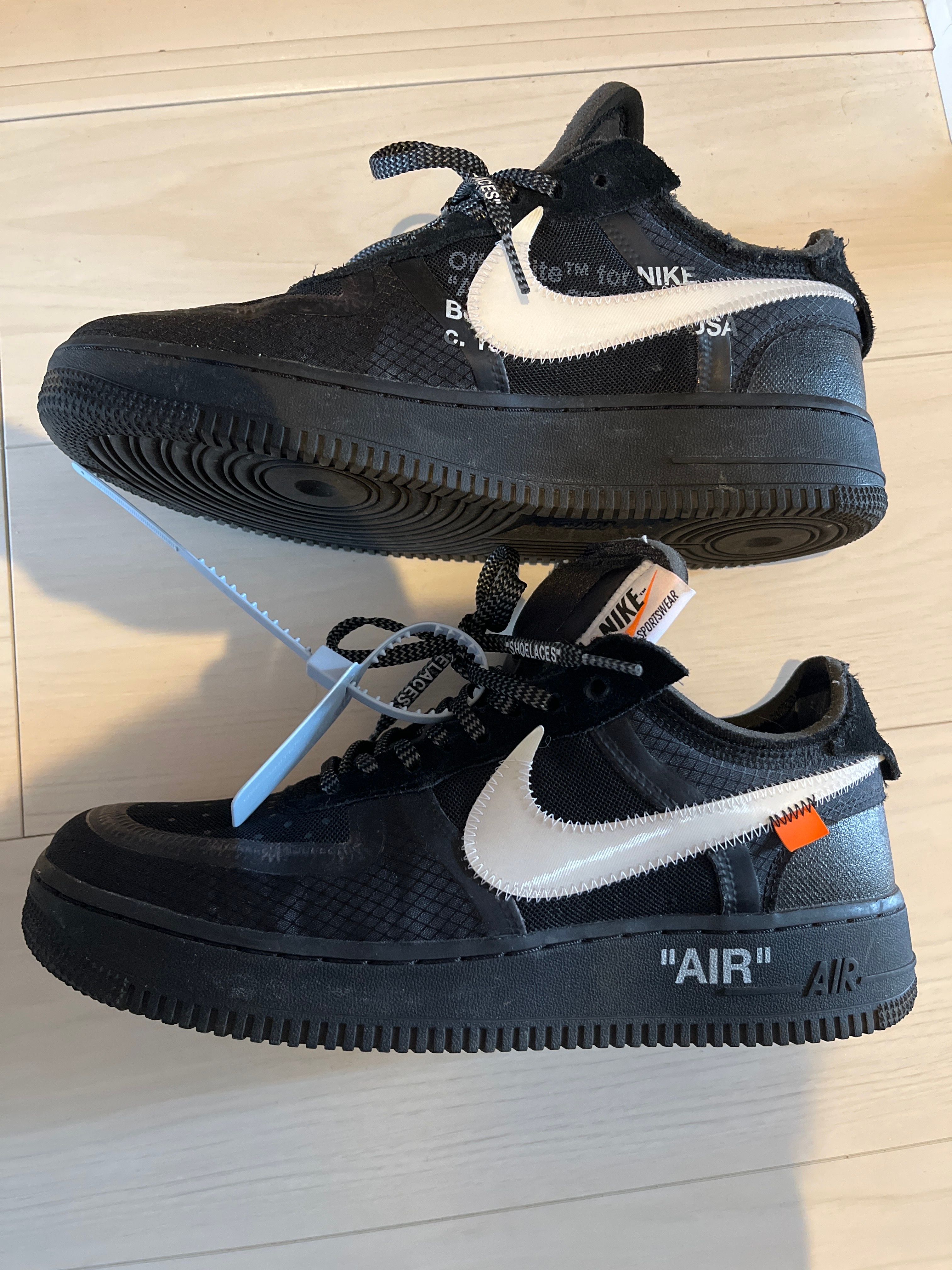 Off-White × Nike Air Force 1 Low "Black"