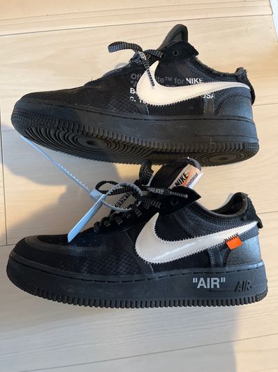 Off-White × Nike Air Force 1 Low "Black"
