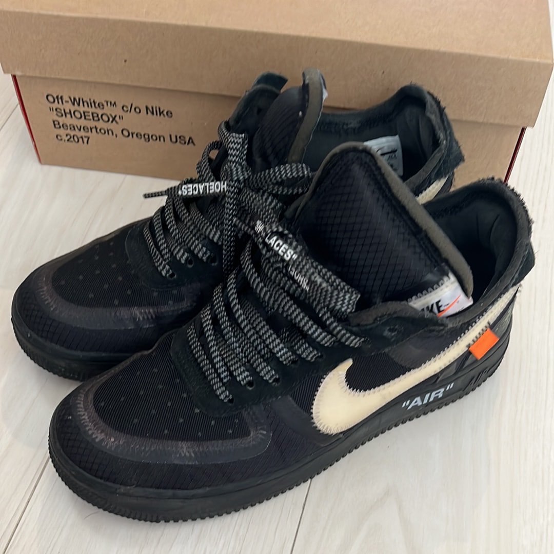 Off-White × Nike Air Force 1 Low "Black"