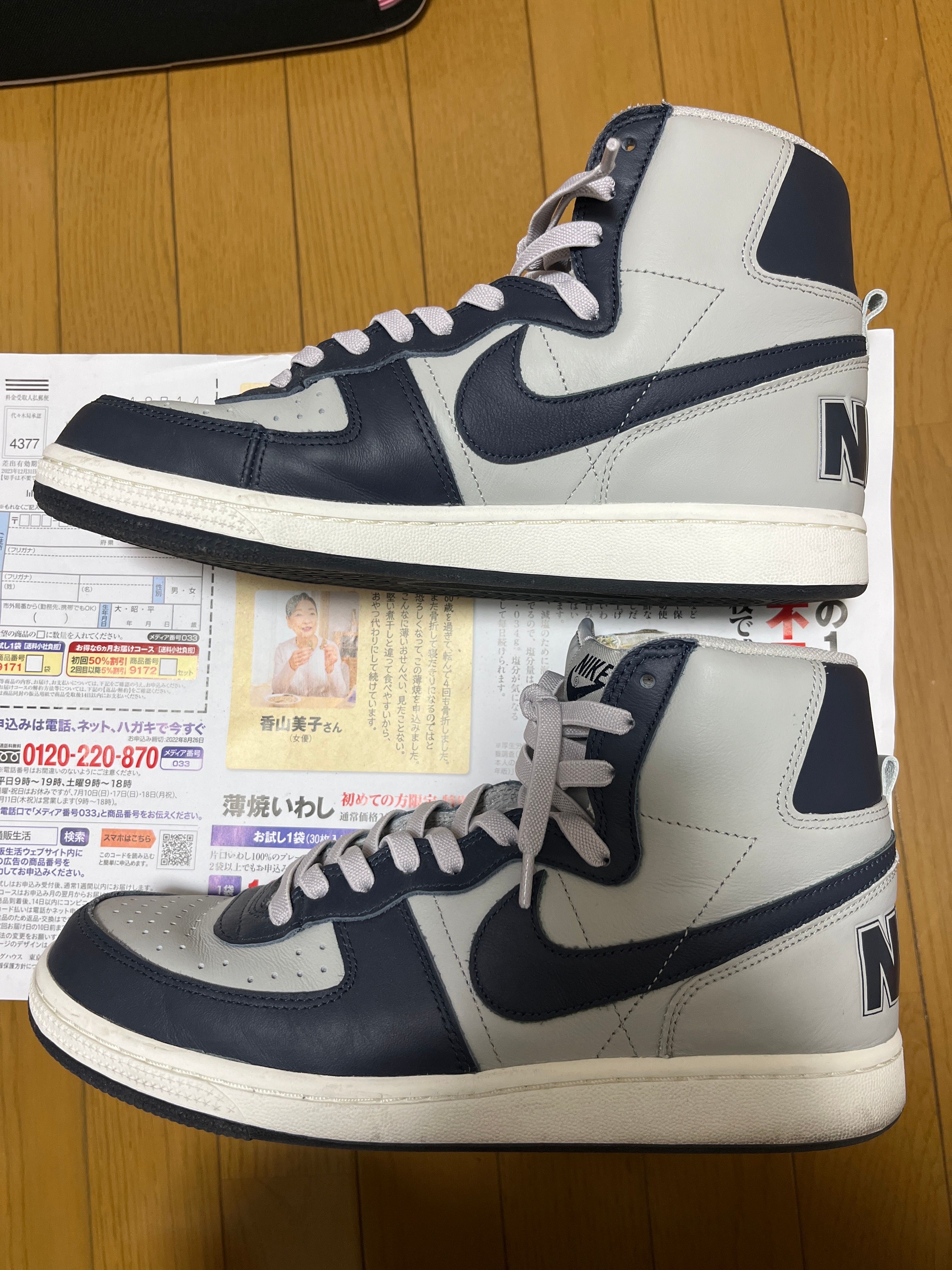 Nike Terminator High "Georgetown/Granite and Dark Obsidian"(2022)