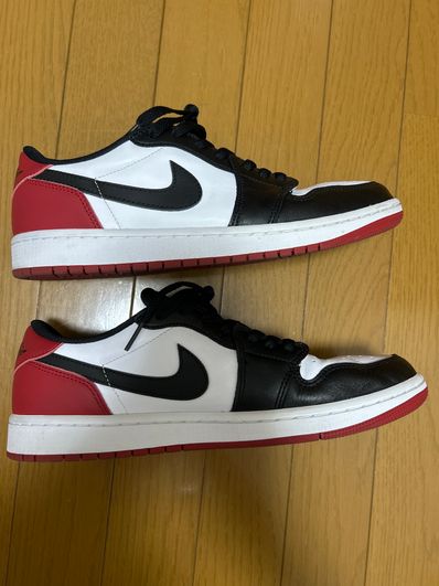 Nike Air Jordan 1 Retro Low OG "Black Toe"