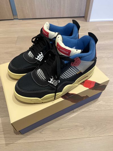 UNION × NIKE AIR JORDAN 4 "OFF NOIR"