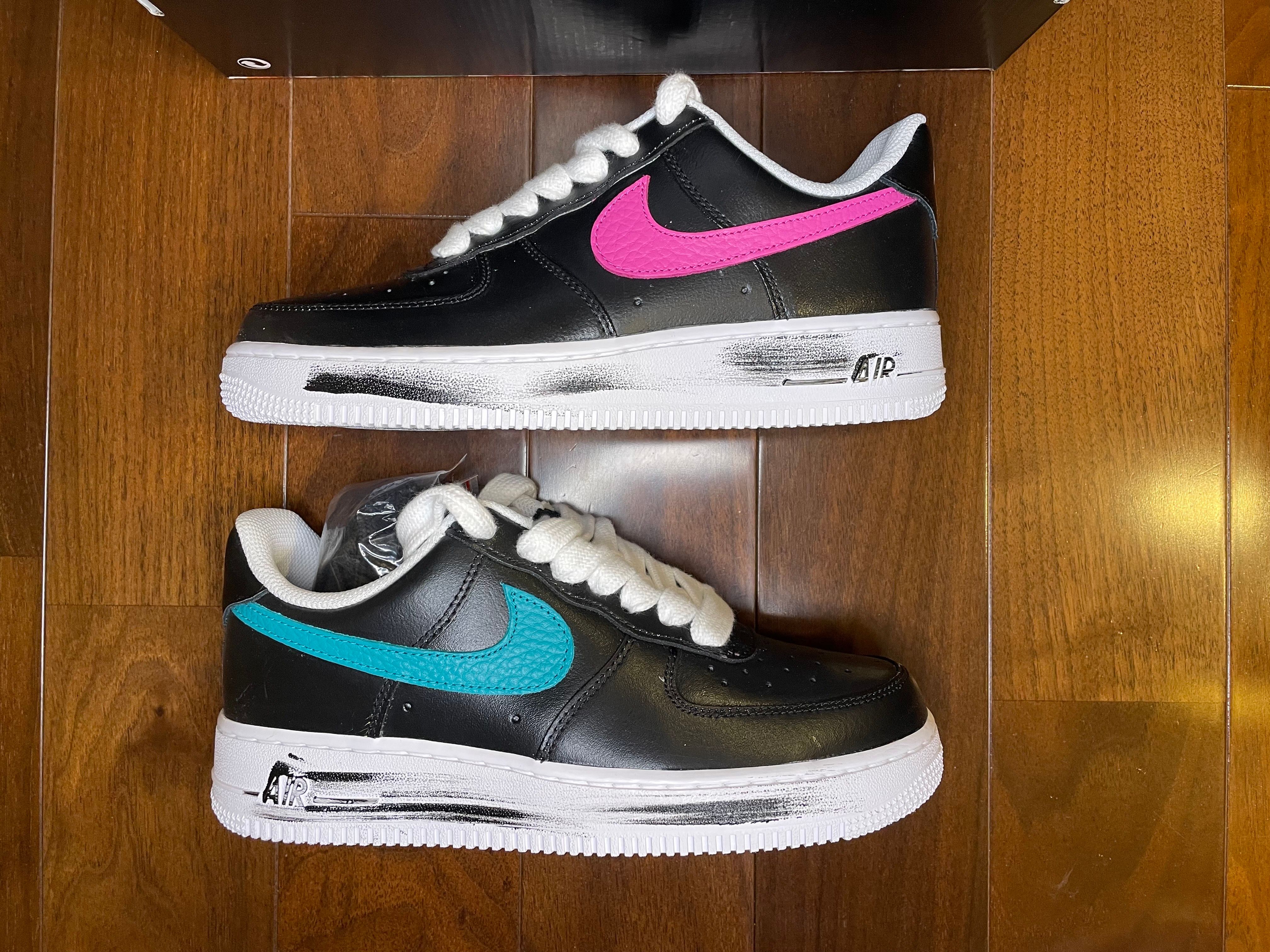 PEACEMINUSONE × Nike Air Force 1 Low '07 Para-Noise 3.0 "Black and Multi-Color" / G-DRAGON