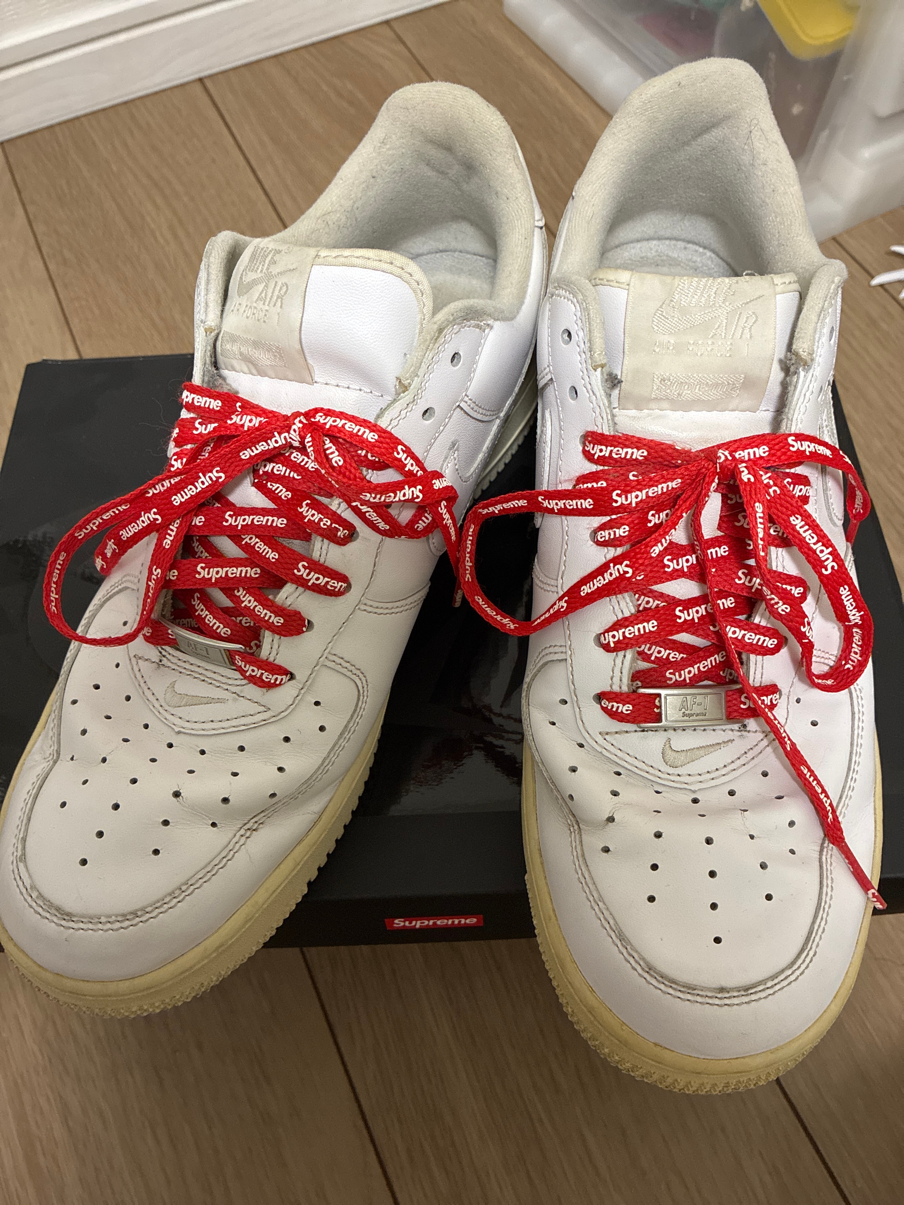 Supreme × Nike Air Force 1 Low "White"