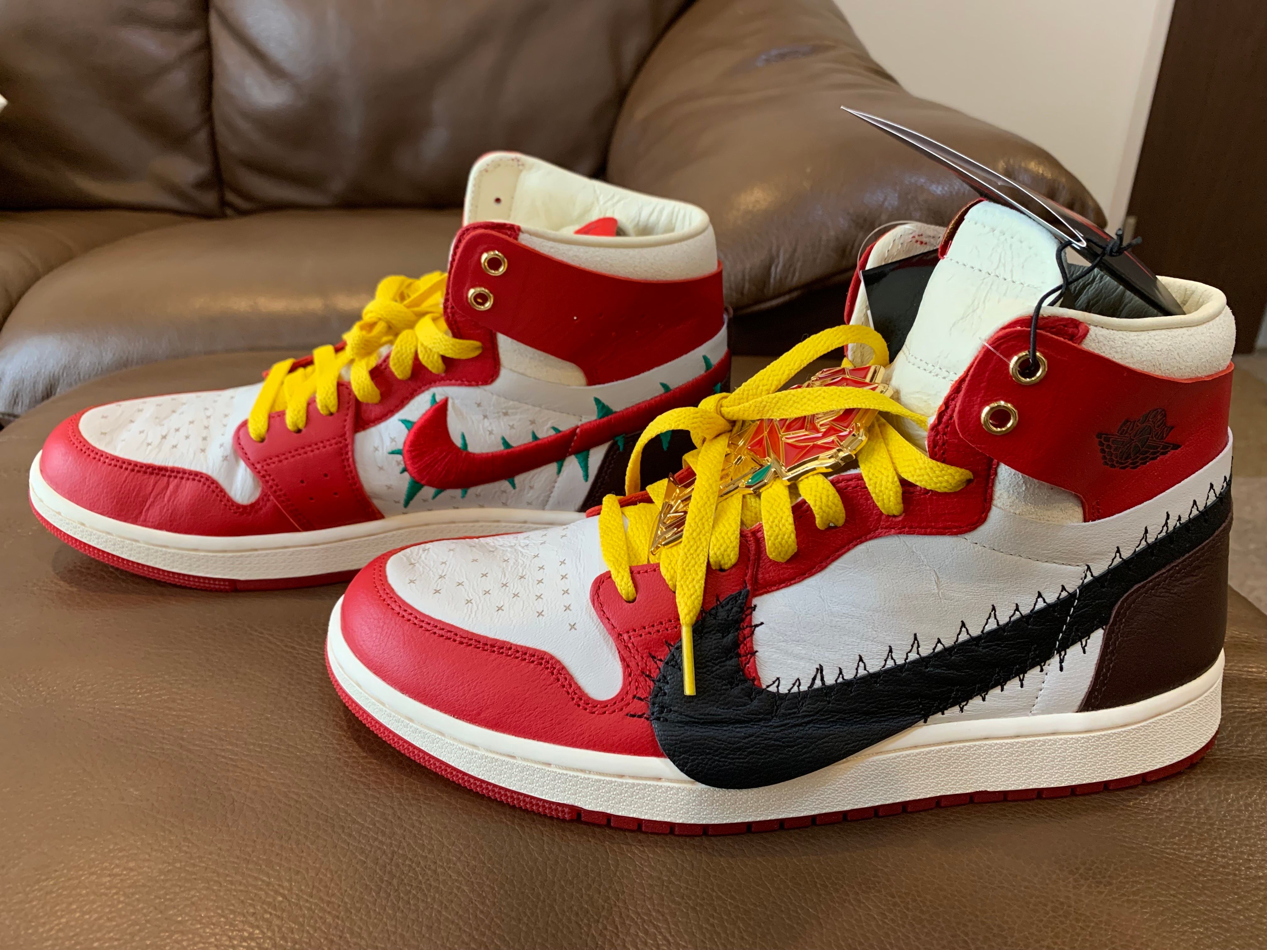 Teyana Taylor × Nike Women's Air Jordan 1 High Zoom CMFT 2 "Gym Red"