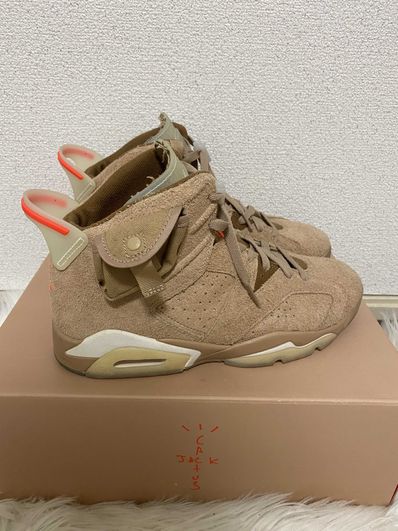 Travis Scott × Nike Air Jordan 6 "British Khaki"