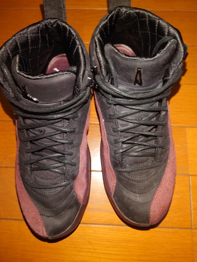 A Ma Maniere × Nike Women's Air Jordan 12 "Black and Burgundy Crush"