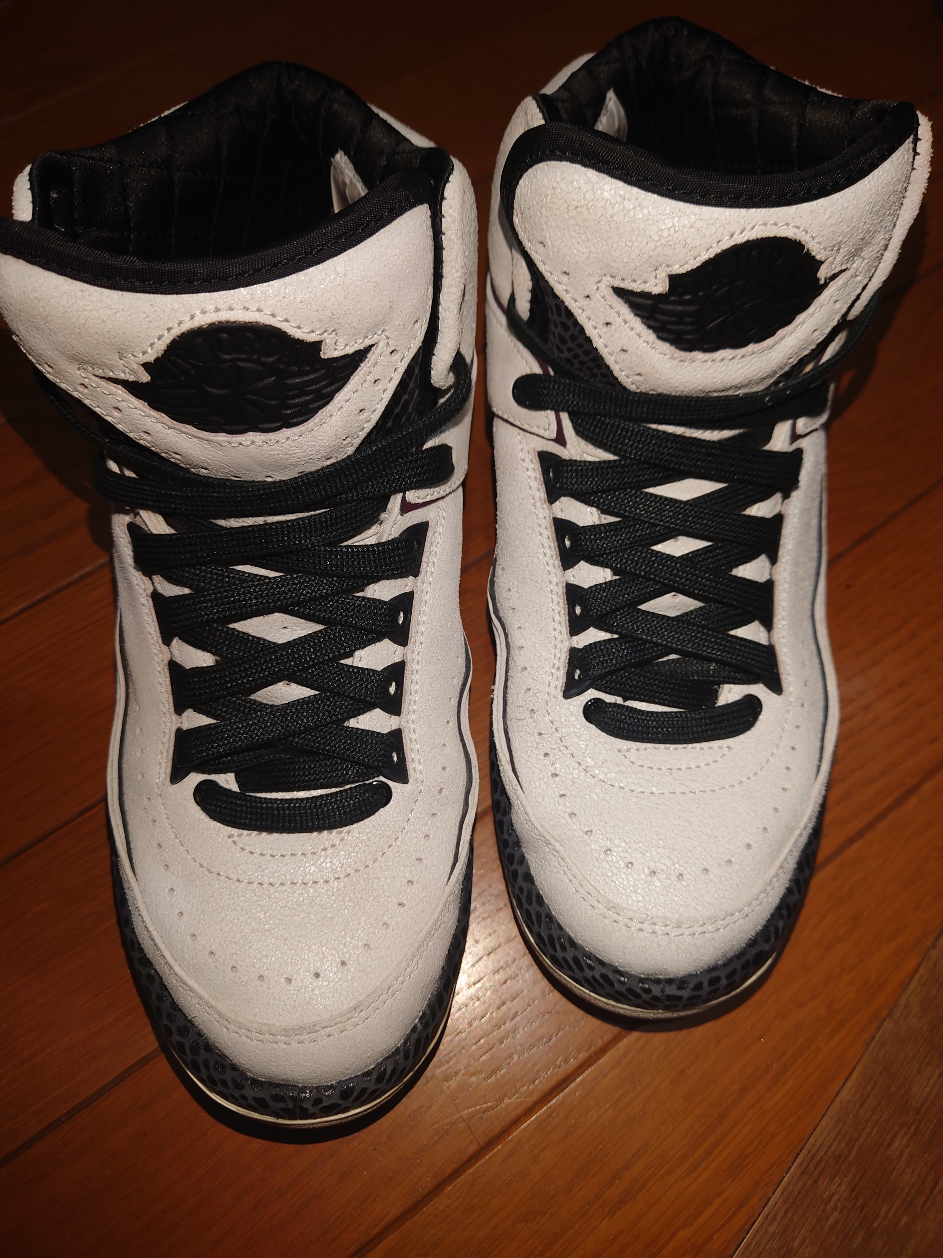 A Ma Maniere × Nike Air Jordan 2 "Airness/Sail and Burgundy"