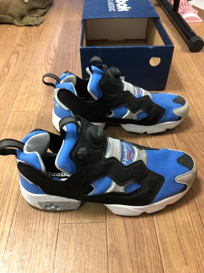 REEBOK INSTAPUMP FURY OG "BORRING BLUE"