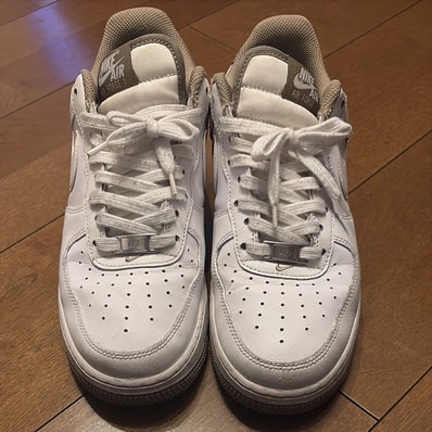 Nike Air Force 1 Low '07 "White/Khaki/White"