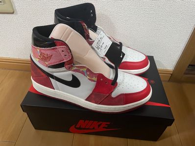 Spider-Man × Nike Air Jordan 1 Retro High OG SP "Spider-Man: Across the Spider-Verse/University Red"