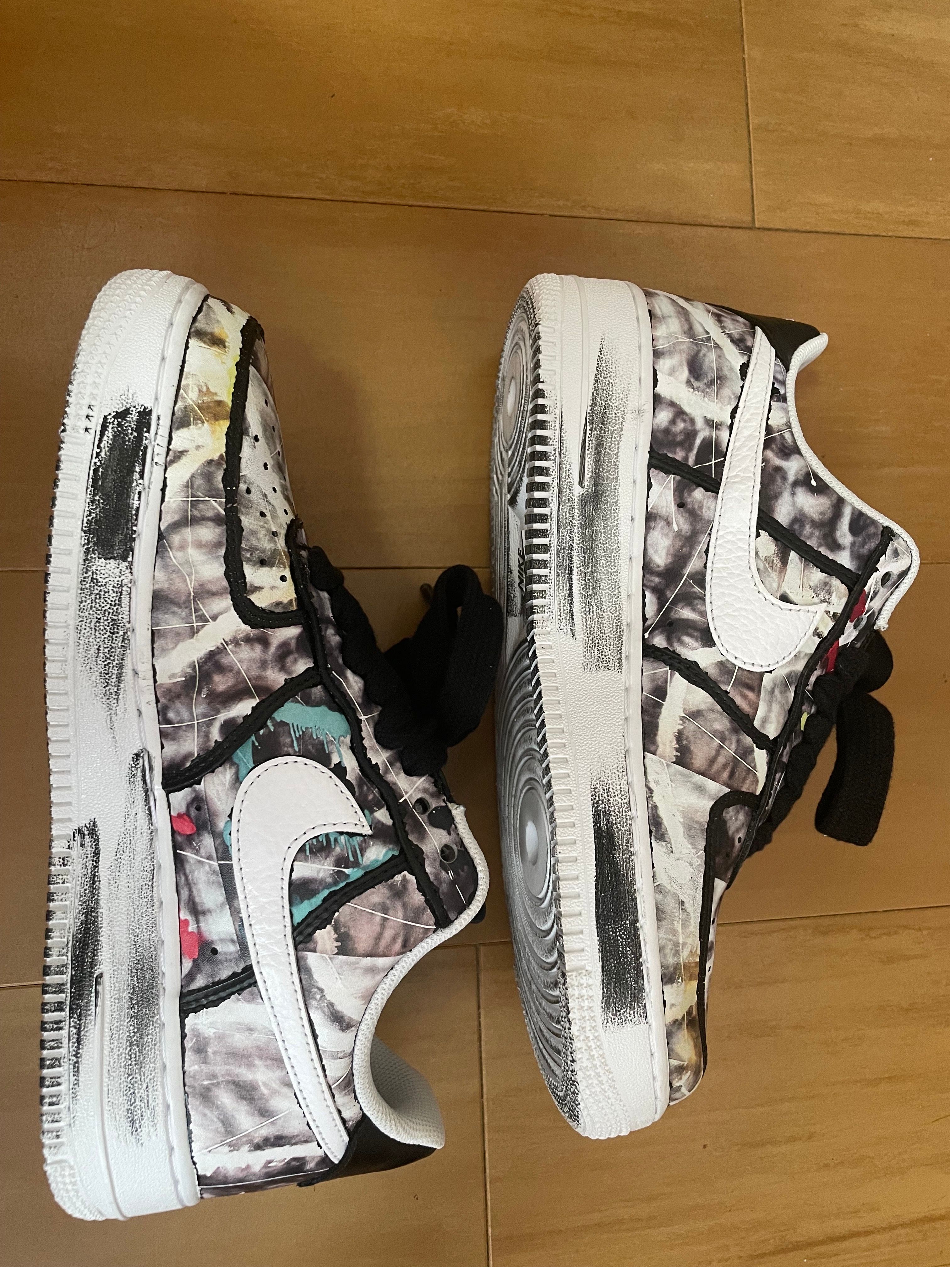PEACEMINUSONE × Nike Air Force 1 Low Para Noise "Black" / G-DRAGON