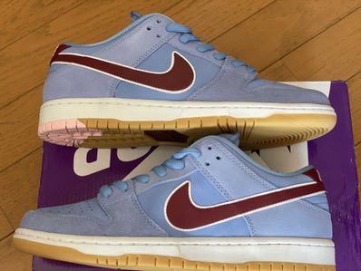 Nike SB Dunk Low Pro "Philadelphia Phillies/Valor Blue and Team Maroon"