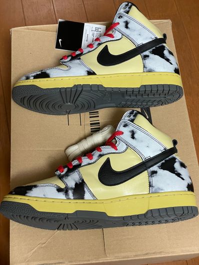 Nike Dunk High "Black Acid Wash"